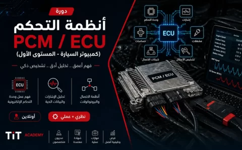 افضل دورة أنظمة التحكم ECU كمبيوتر السيارة - المستوى الأول