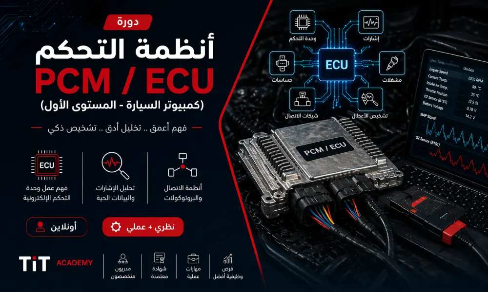 افضل دورة أنظمة التحكم ECU كمبيوتر السيارة - المستوى الأول