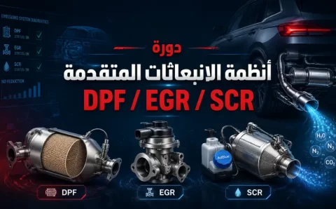 دورة أنظمة الانبعاثات المتقدمة DPF / EGR / SCR