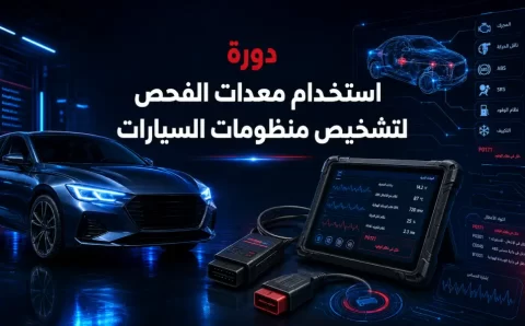 دورة استخدام معدات الفحص لتشخيص منظومات السيارات