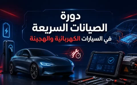 دورة الصيانات السريعة في السيارات الكهربائية والهجينة