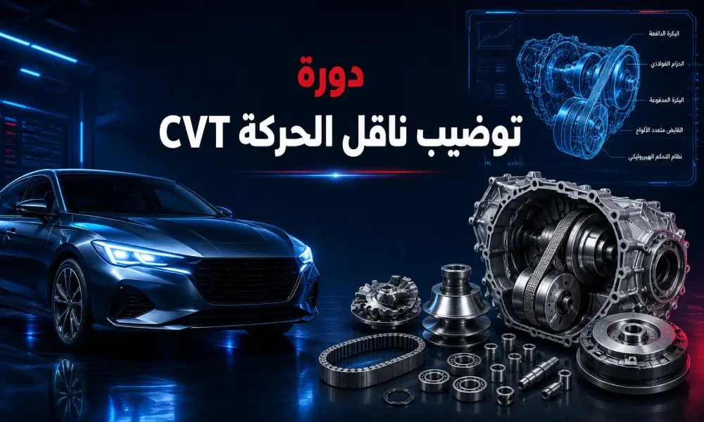 دورة توضيب ناقل الحركة CVT
