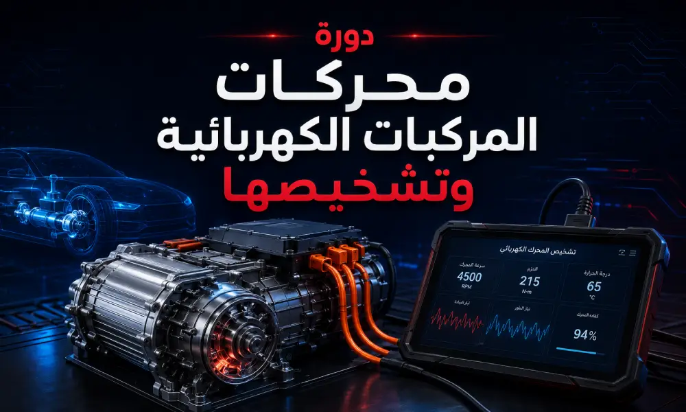 دورة محركات المركبات الكهربائية وتشخيصها