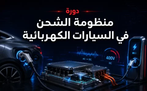 دورة منظومة الشحن في السيارات الكهربائية